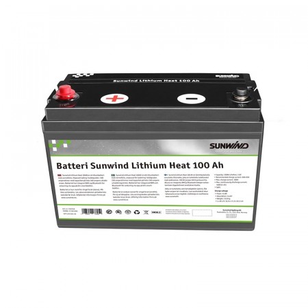 Batteri Sunwind Lithium Heat 100 At